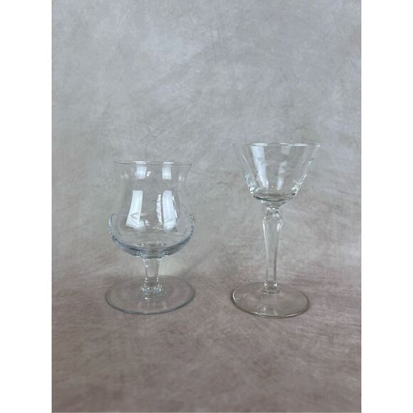 Vintage Princess House Glasses set of 2 - Picture 1 of 7